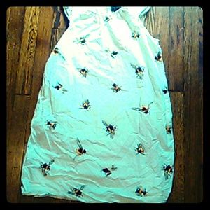 Victoria Beckham @ Target white bee dress